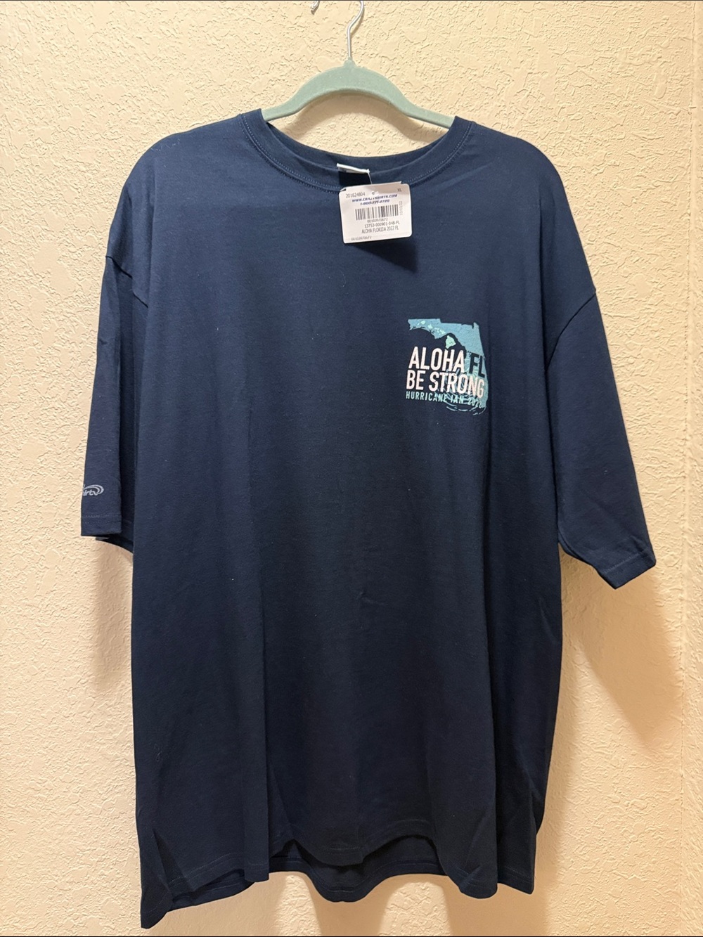 NWT, Crazy Shirts Limited Edition Hurricane Ian 2022, Size XL